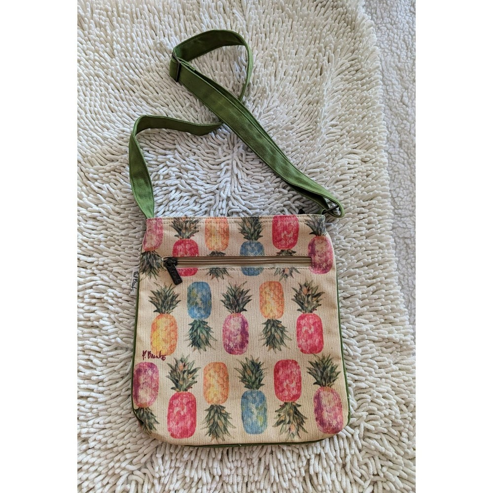 Paul Brent canvas crossbody bag